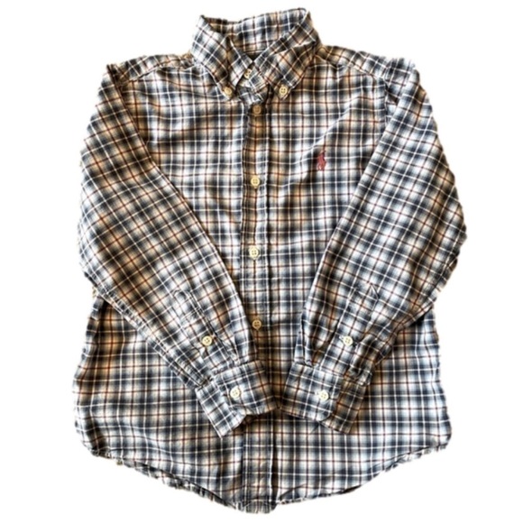 Ralph Lauren Kids 5 Long Sleeve Button
Down Shirt - Picture 1 of 5